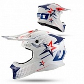 Шлем UFO Intrepid White/Red