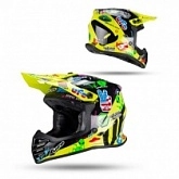 Шлем UFO Korey Junior Black/Yellow