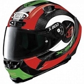 Шлем X-Lite X-803 RS Hattrick Carbon/White/Red