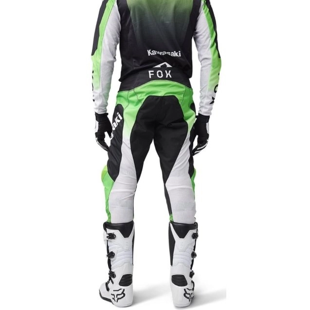 Мотоштани FOX 180 Kawasaki Green