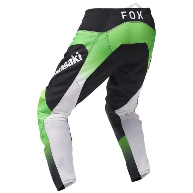 Мотоштани FOX 180 Kawasaki Green