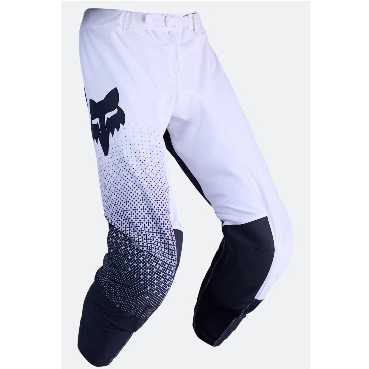 Мотоштани FOX Flexair Fracture White/Black