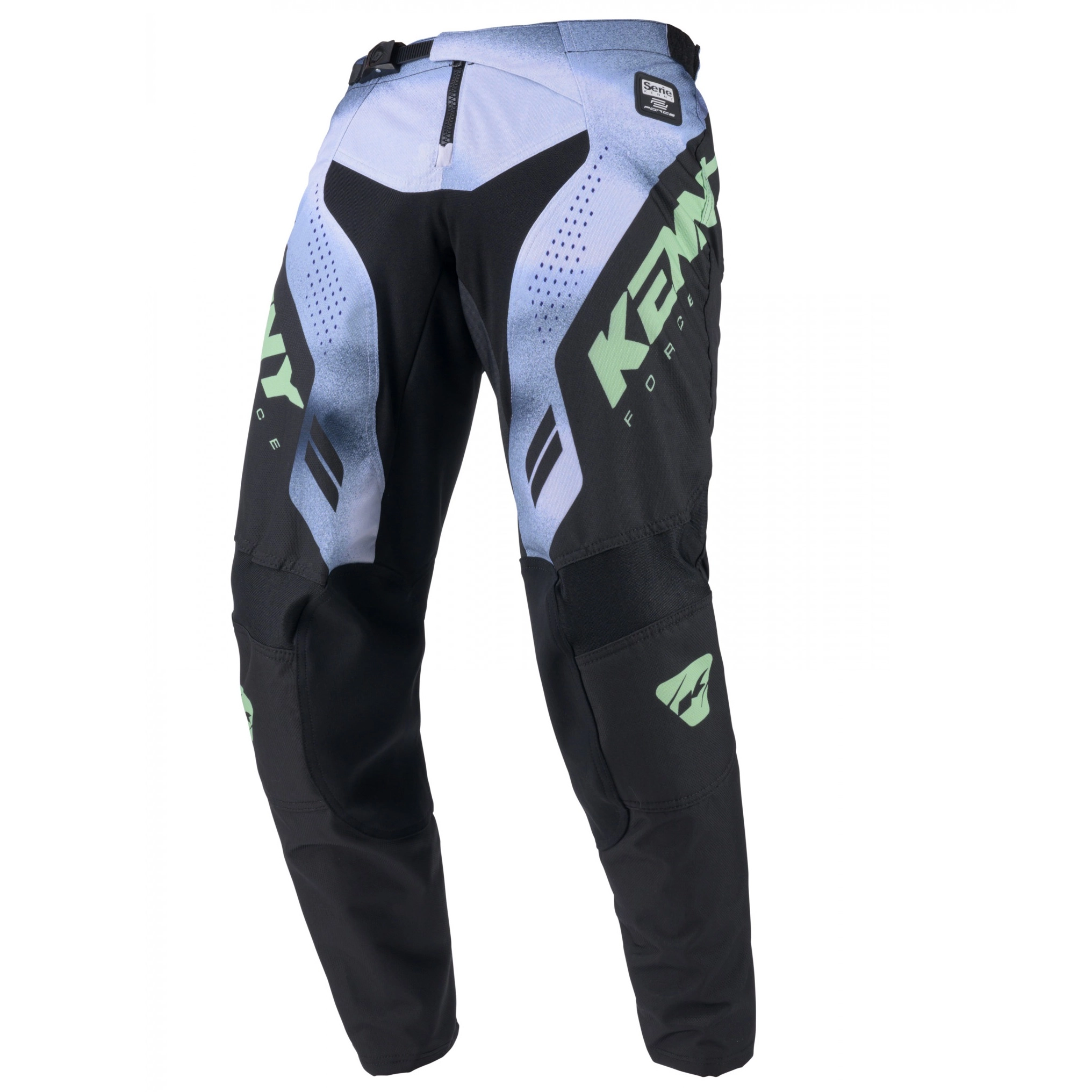 Мотоштани Kenny Racing Force Fog Black/Green/White