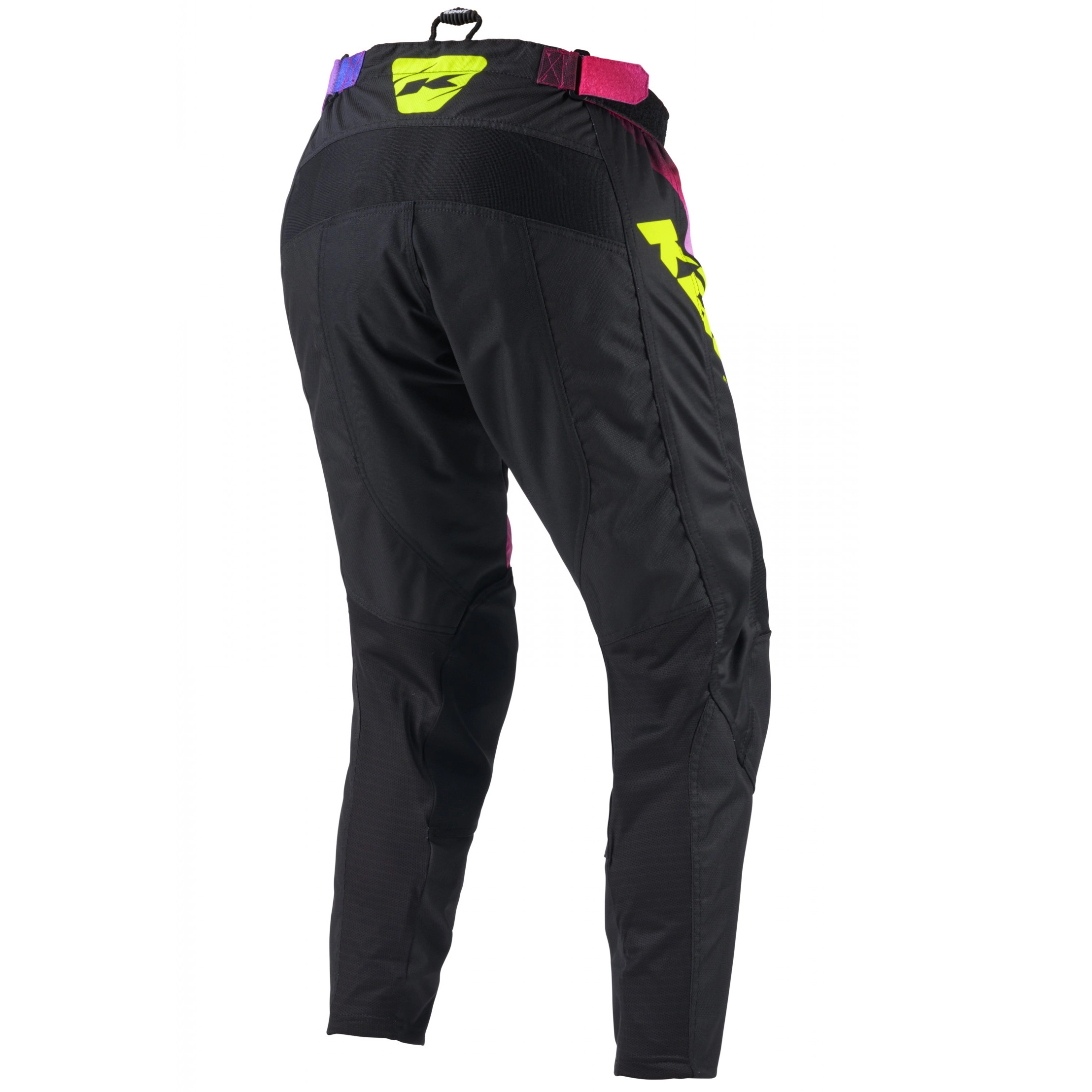 Мотоштани Kenny Racing Force Fog Black/Yellow/Pink