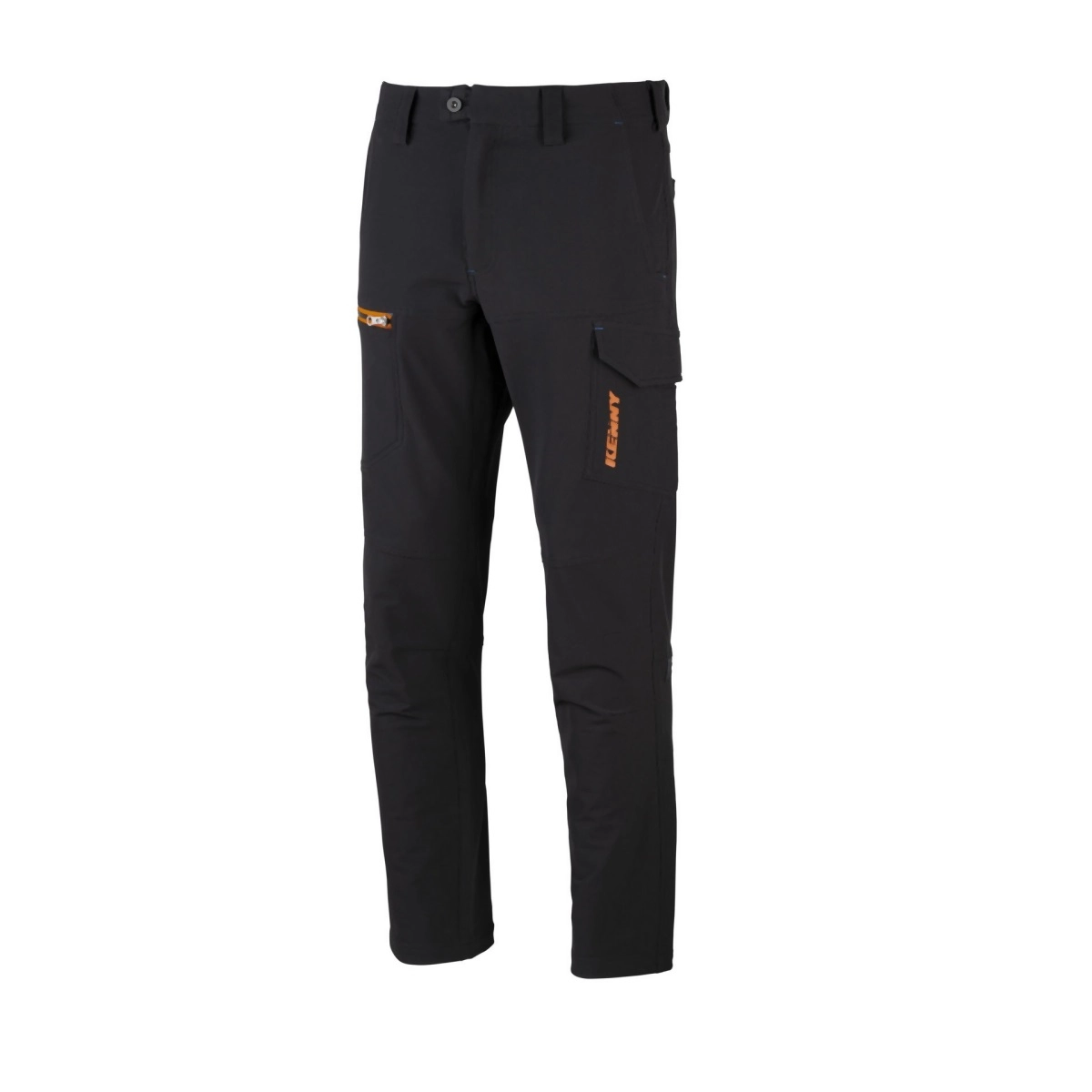 Мотоштани Kenny Racing Mega Black/Orange