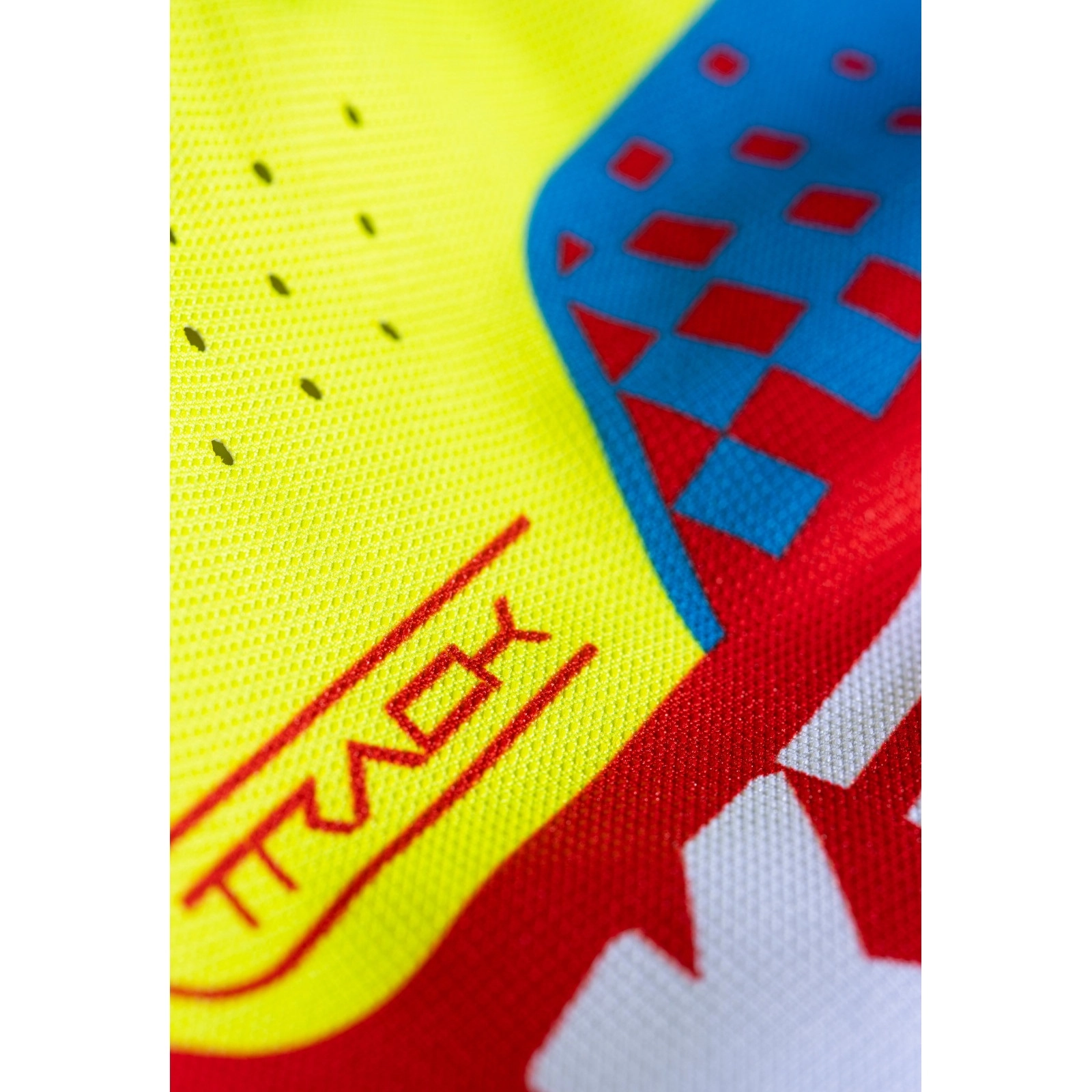 Мотоштани Kenny Racing Track Focus Junior Red/Yellow/White