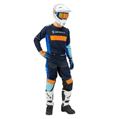 Мотоштани Scott 350 Race Evo Blue/Orange