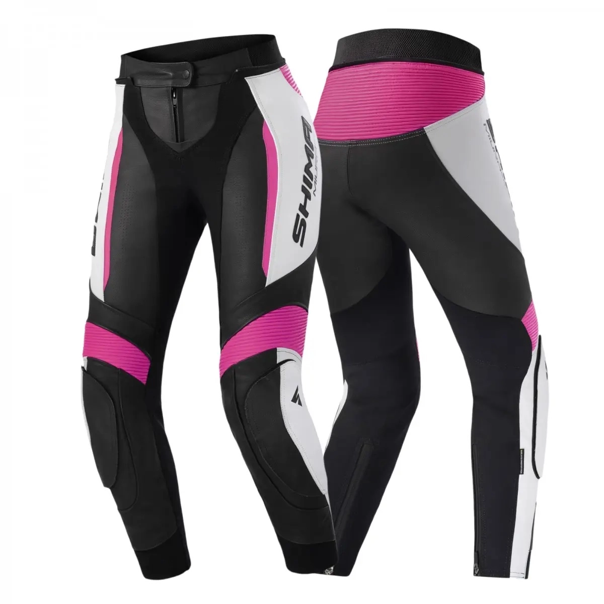Мотоштани Shima Miura 2.0 Black/White/Pink