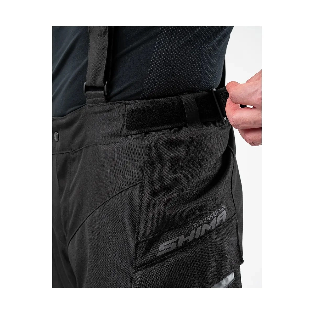 Мотоштаны Shima Runner Black