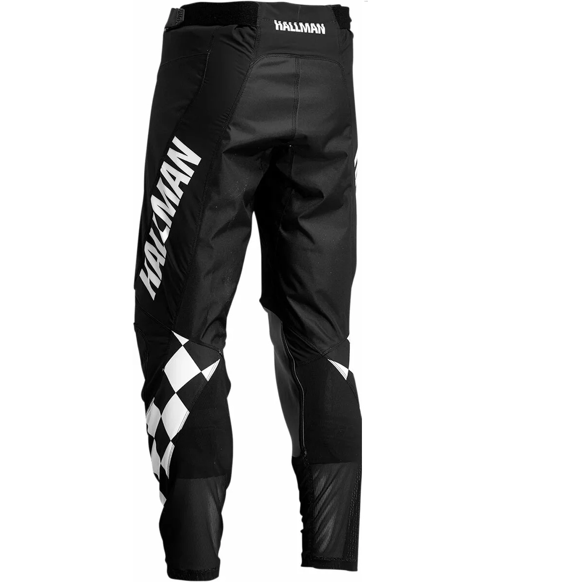Мотоштани Thor Hallman Differ Cheq Black/White