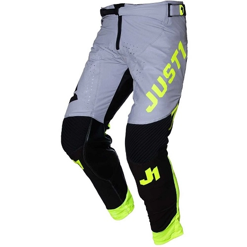 Мотоштани Just1 J-Flex 2.0 District Grey/Yellow/Black