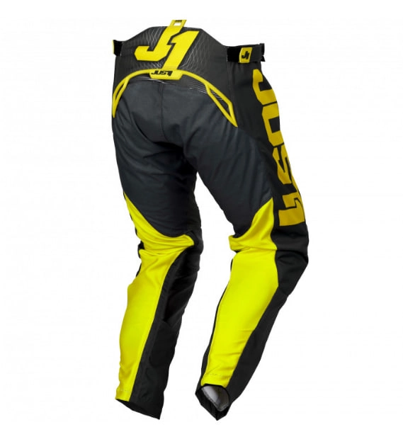 Мотоштани Just1 J-Force Lighthouse Grey/Yellow