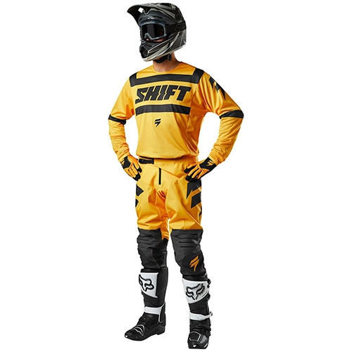 Мотоштани Shift 3lack Strike Yellow