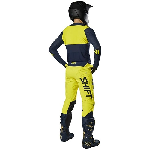 Мотоштани Shift 3lue Risen 2.0 Yellow/Black