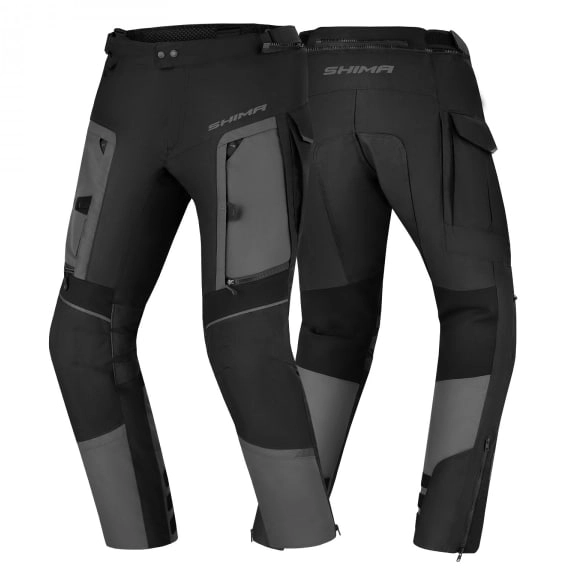 Мотоштани Shima Hero 2.0 Black/Grey