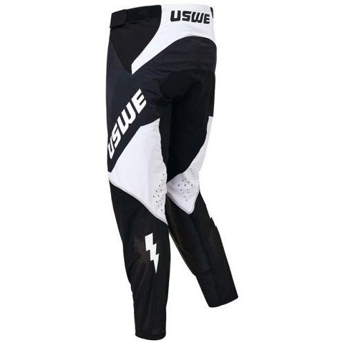 Мотоштани Uswe Kalk Black/White