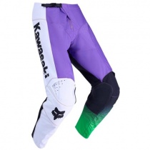 Мотоштаны FOX 180 Kawasaki Purple