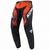 Мотоштаны Kenny Racing Force Fog Black/Orange/White