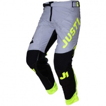 Мотоштаны Just1 J-Flex 2.0 District Grey/Yellow/Black