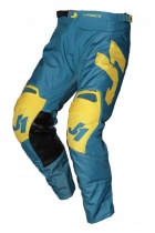 Мотоштаны Just1 J-Force Terra Blue/Yellow