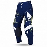 Мотоштаны UFO Adrenaline Slim Blue/White/Yellow