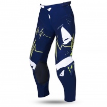 Мотоштаны UFO Adrenaline Slim Blue/White/Yellow