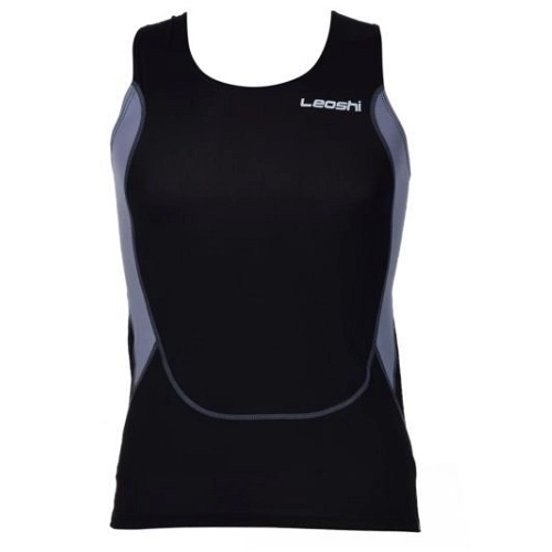 Термофутболка Leoshi LSL1008 Black/Grey