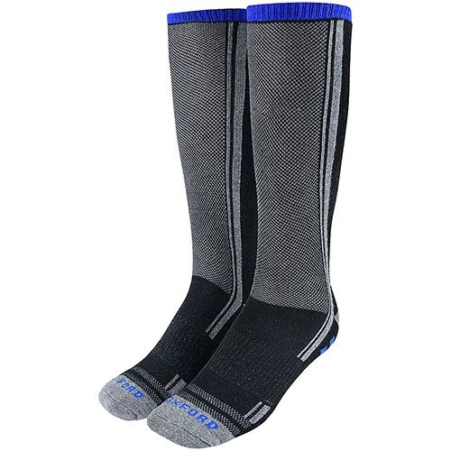 Термоноски Oxford Coolmax Black/Grey