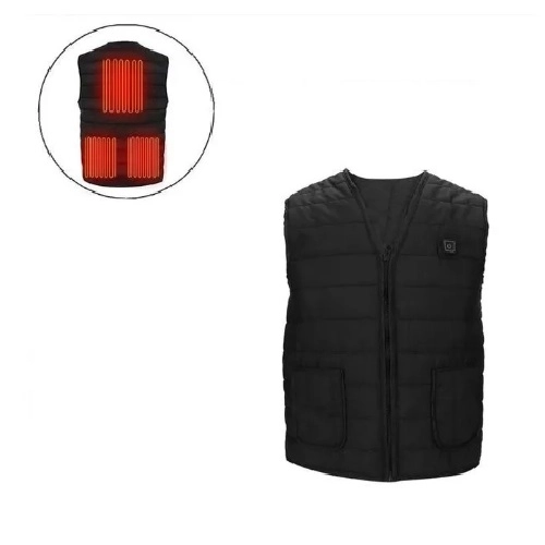 Жилет Motorace Winter Warm 5 Areas Heated Black