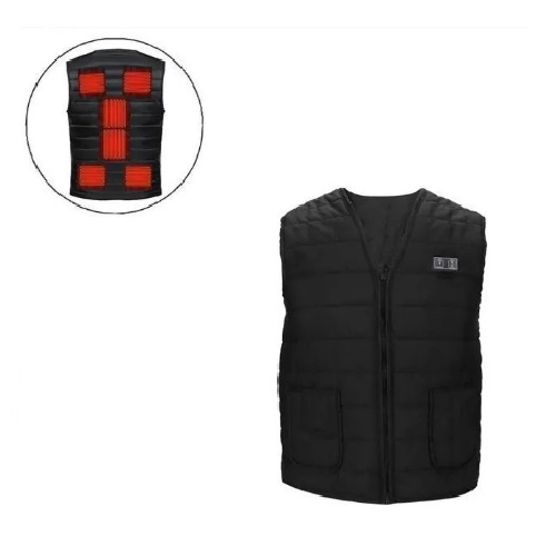 Жилет Motorace Winter Warm 9 Areas Heated Black