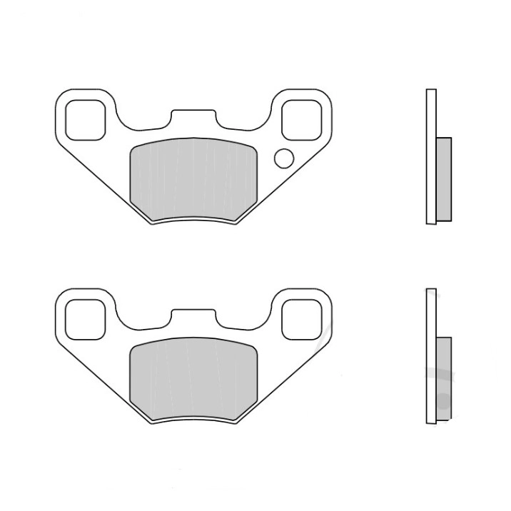 Колодки гальмівні Brembo 07PO12SD