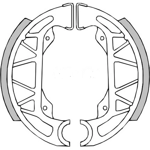 Колодки гальмівні Brenta BR0275 