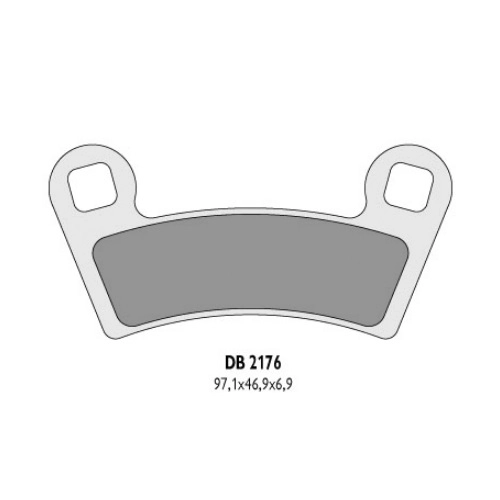 Колодки гальмівні Delta DB2176OR-D