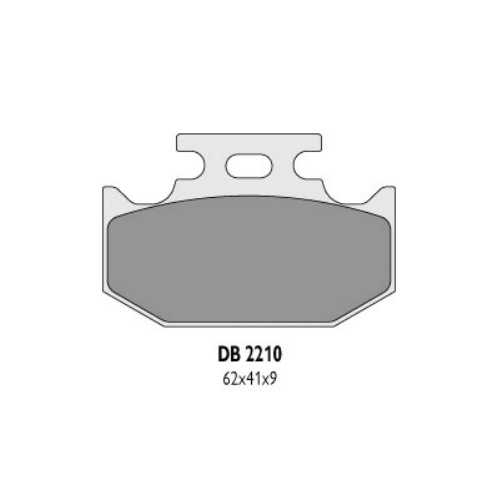 Колодки гальмівні Delta DB2210OR-D