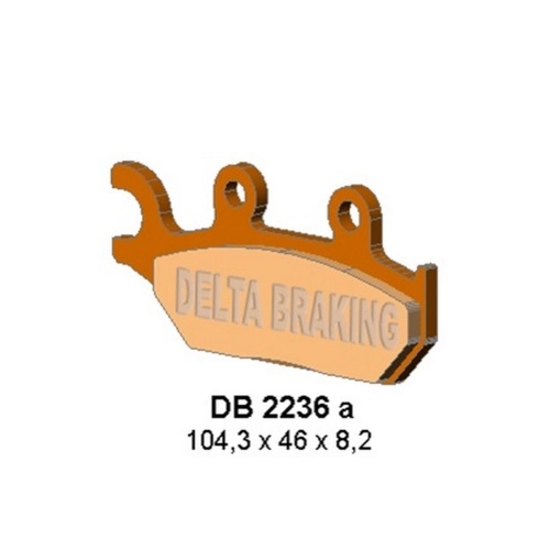 Колодки гальмівні Delta DB2236OR-D