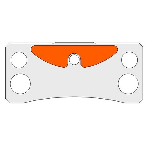 Колодки гальмівні Delta DB2255OR-D
