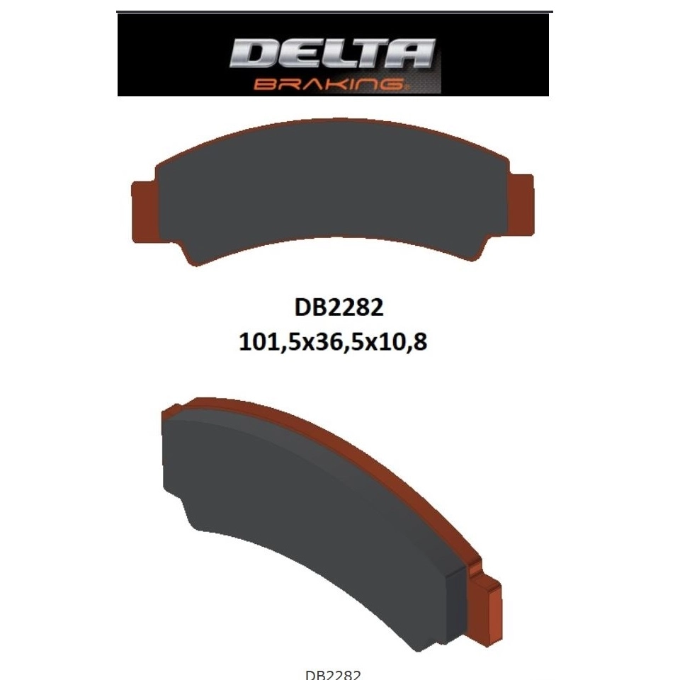 Колодки гальмівні Delta DB2282OR-D