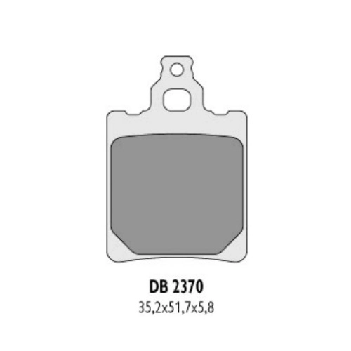 Колодки гальмівні Delta DB2370OR-D