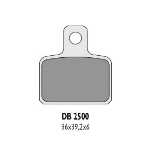 Колодки гальмівні Delta DB2500OR-N