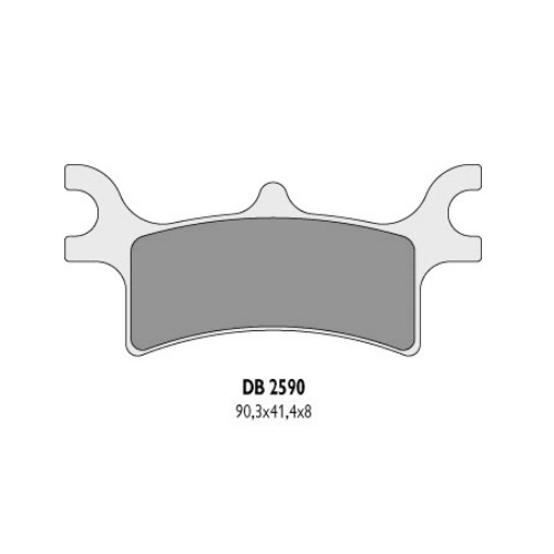 Колодки гальмівні Delta DB2590OR-D