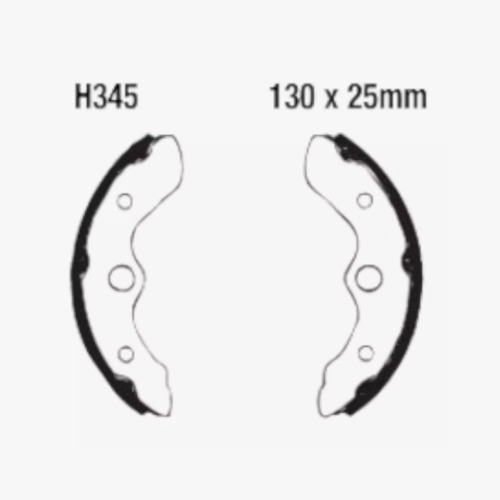 Колодки тормозные EBC H345