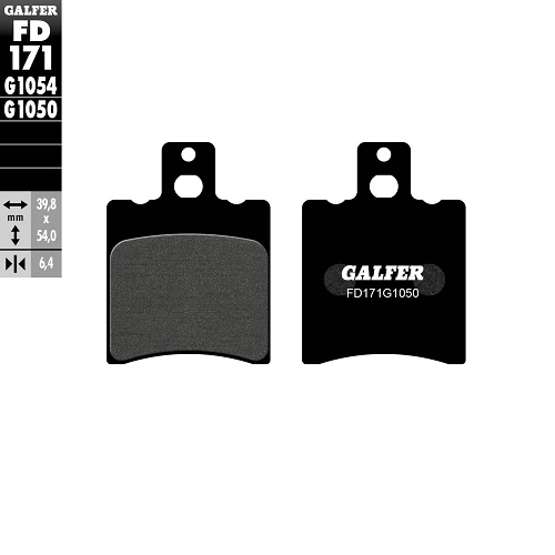 Колодки гальмівні Galfer FD171G1050