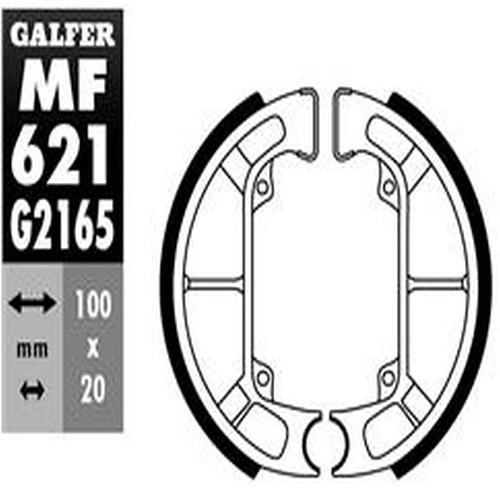 Колодки гальмівні Galfer MF621G2165
