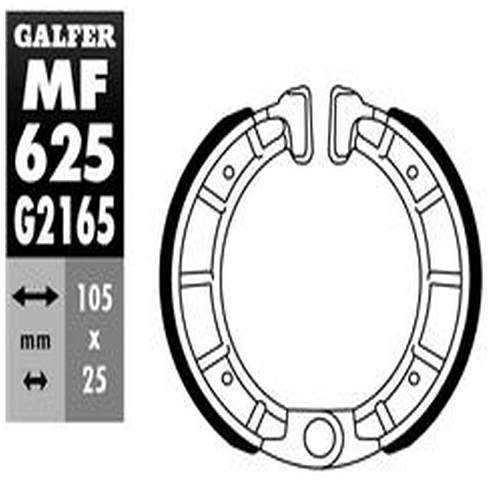 Колодки гальмівні Galfer MF625G2165