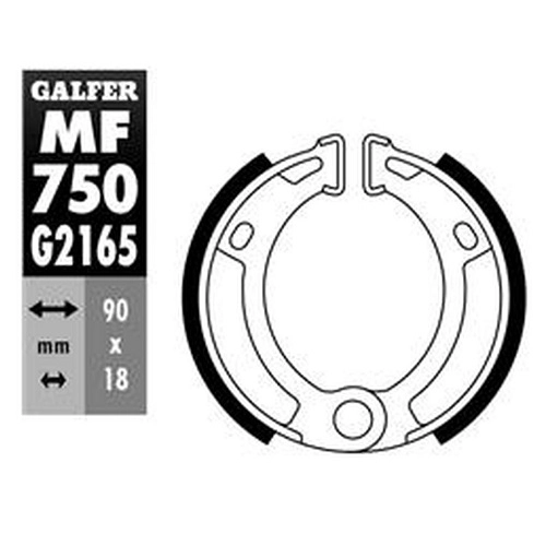 Колодки гальмівні Galfer MF750G2165