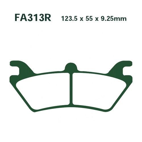 Колодки тормозные EBC FA313R