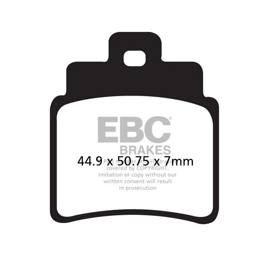 Колодки гальмівні EBC FA355/4R