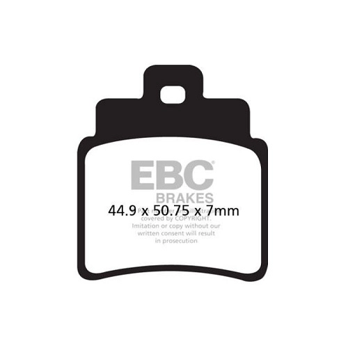 Колодки гальмівні EBC SFAC355/4