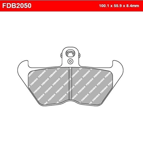 Колодки гальмівні Ferodo FDB2050P