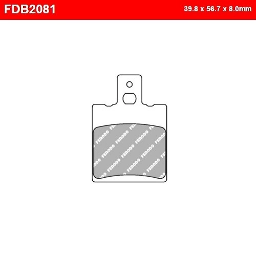 Колодки гальмівні Ferodo FDB2081AG